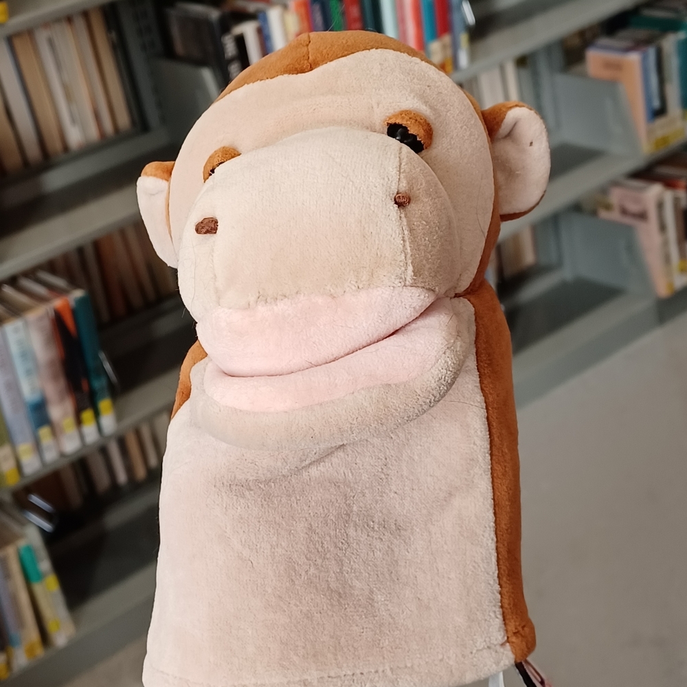 ✓Manhattan Toy Monkey Hand Puppet plush - Picture 2 of 12